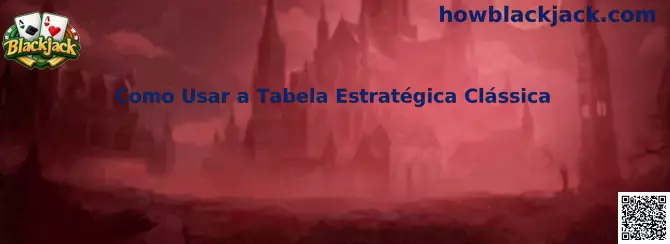 Tabela estratégica clássica de Blackjack